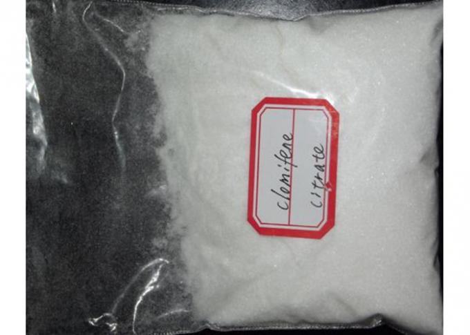Clomid Anti Estrogen Steroids Powder Clomiphene Citrate CAS 50-41-9